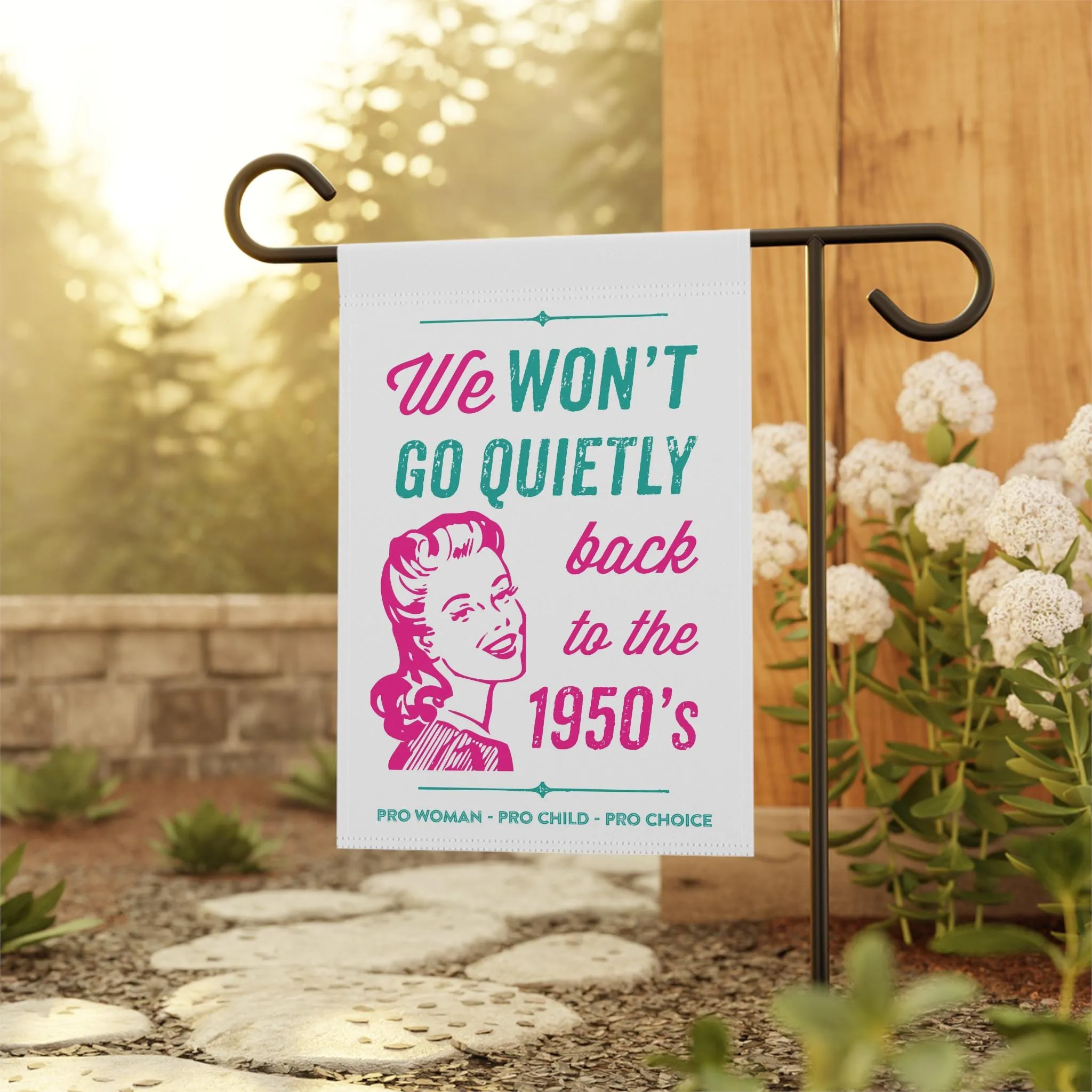 We Won't Go Quietly Back Flag - Image 7