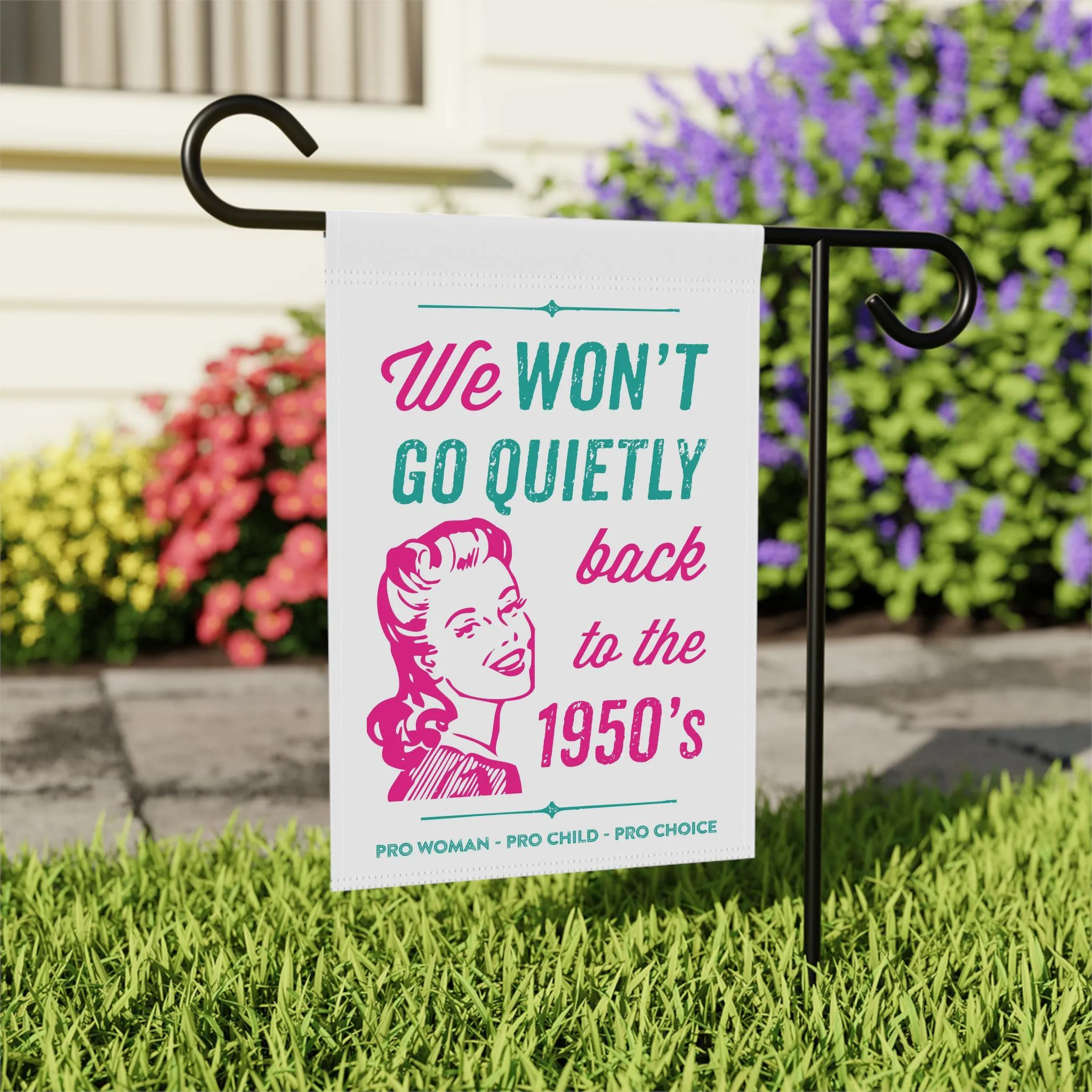 We Won't Go Quietly Back Flag - Image 8