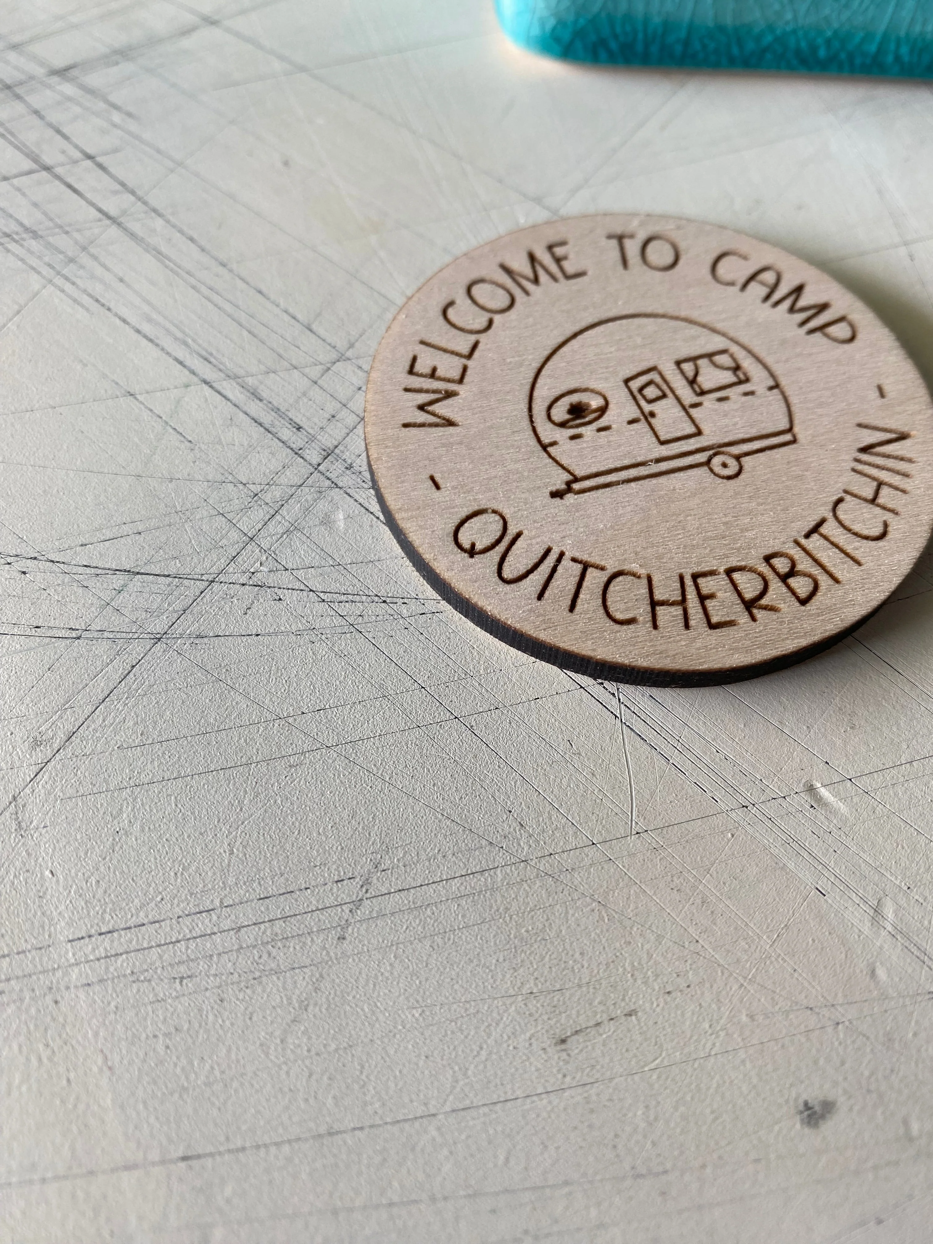 Welcome to Camp Quitcherbitchin - Magnet - Image 3