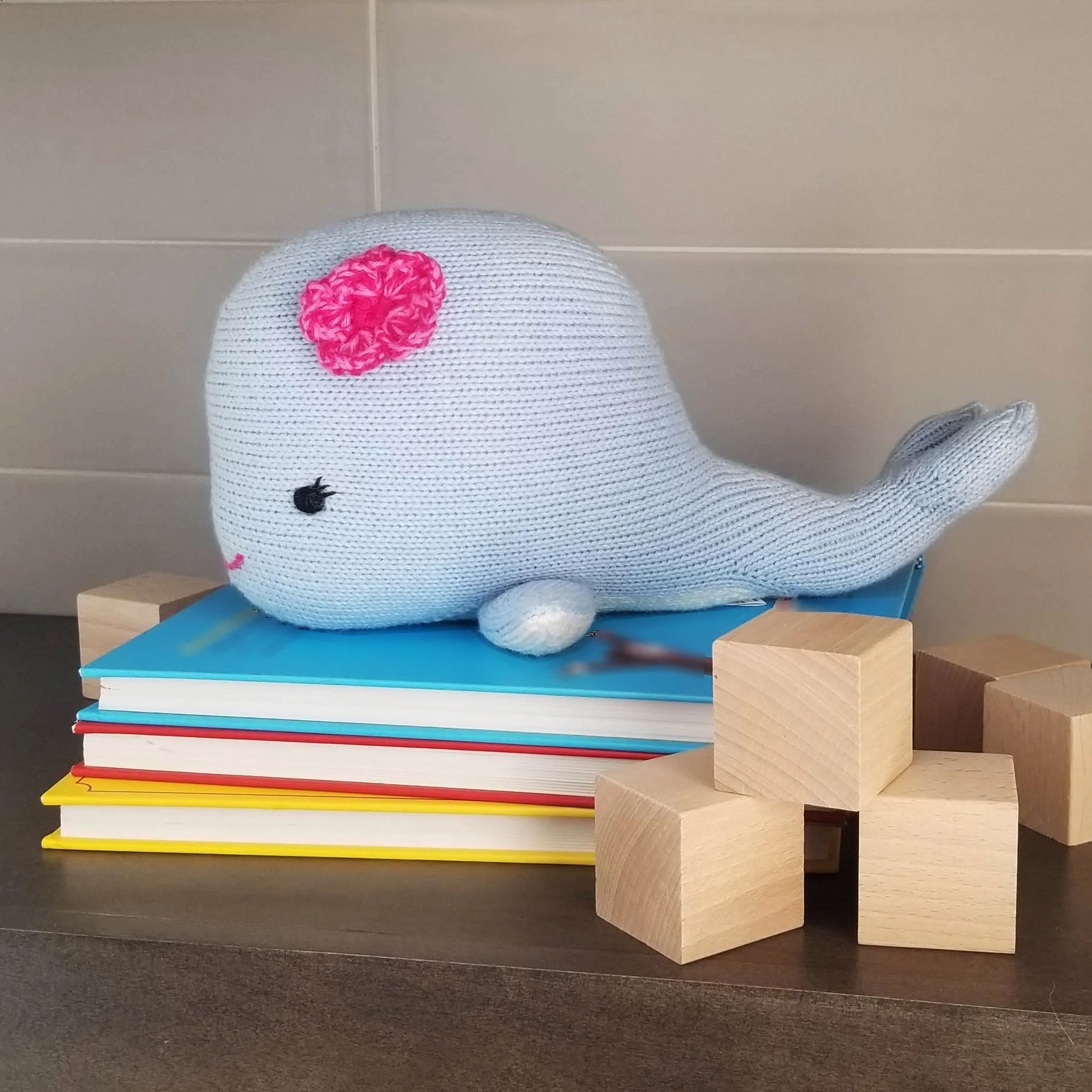 Whale with Flower - Image 4