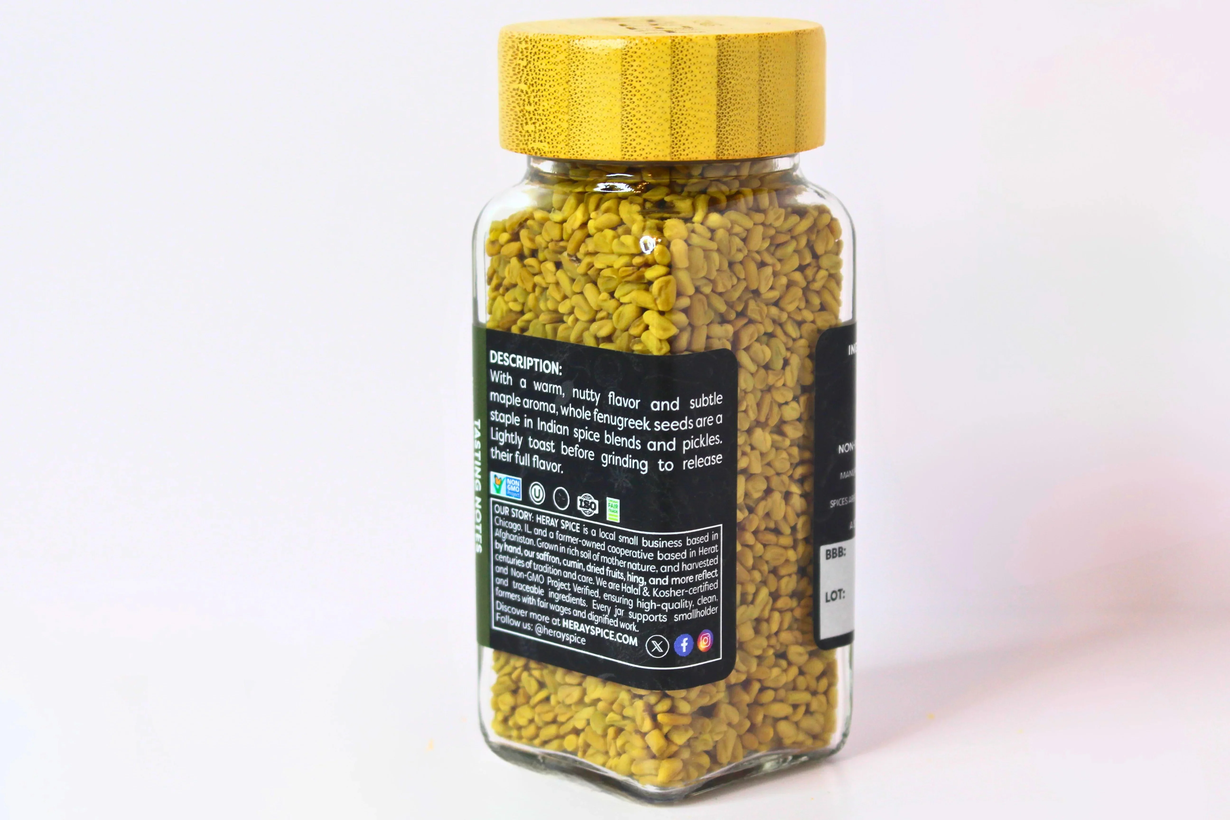 Fenugreek Seeds Whole/Powder - Image 2