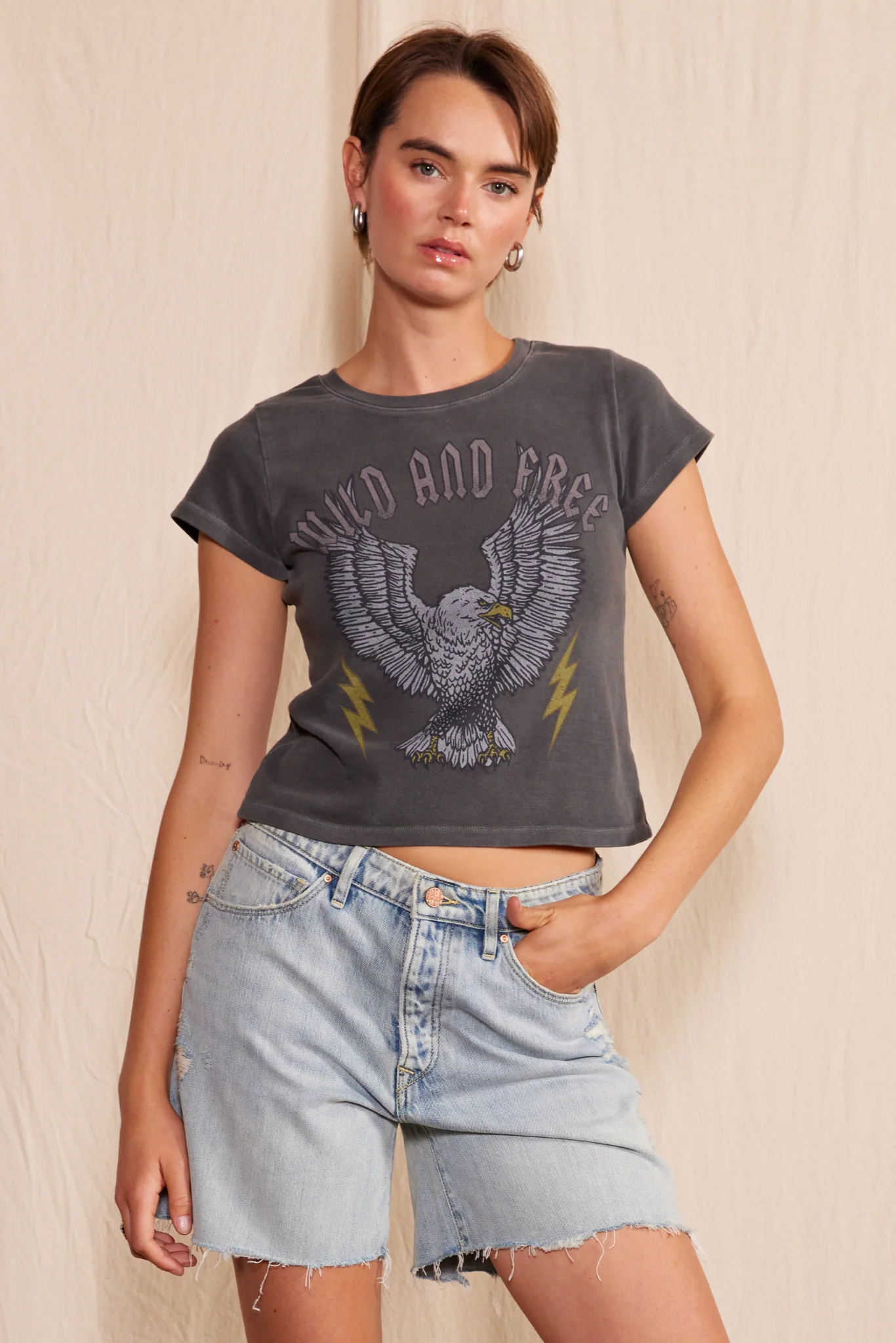 Wild and Free Baby Tee - Image 2
