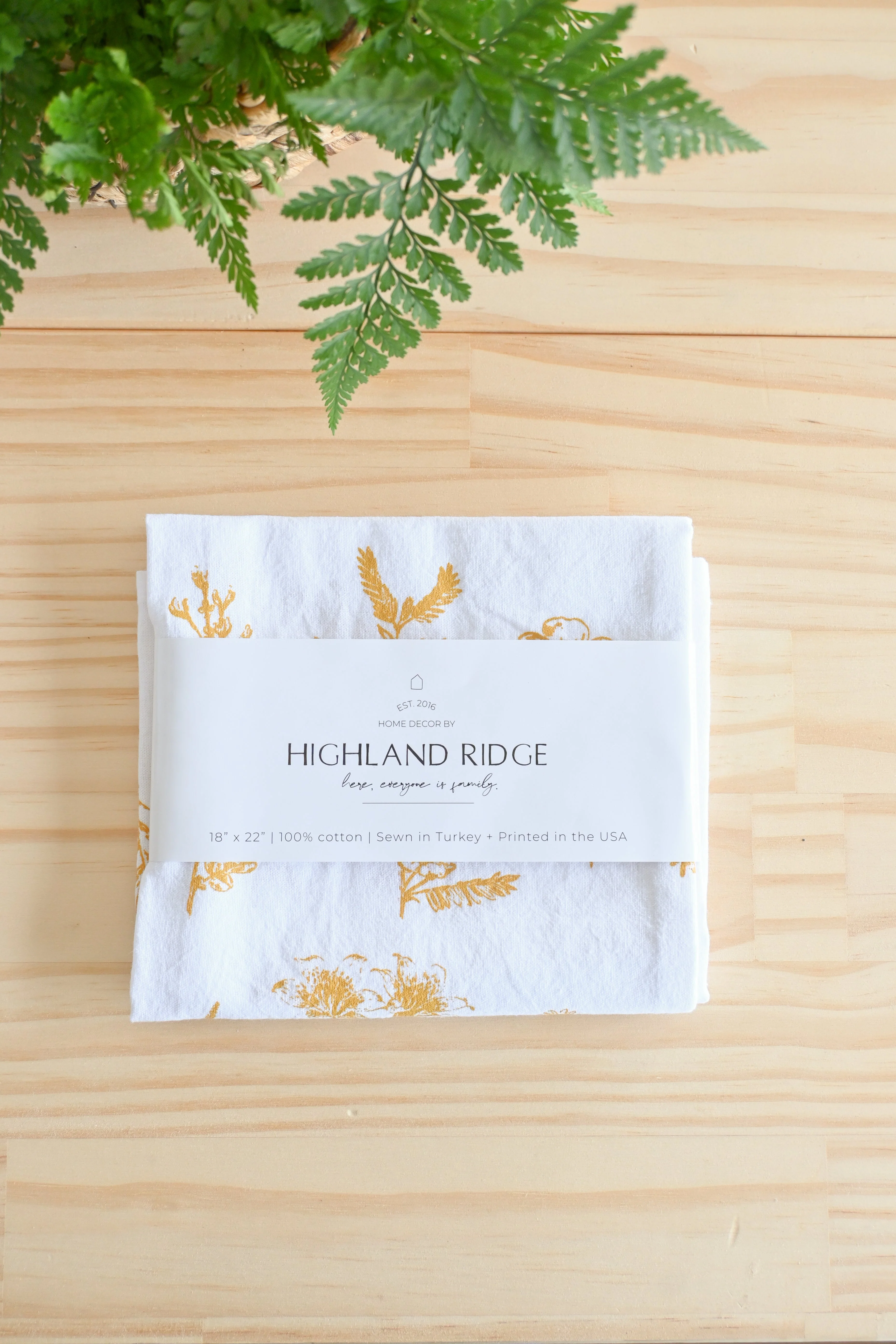 Wild Flower Tea Towel - Image 11