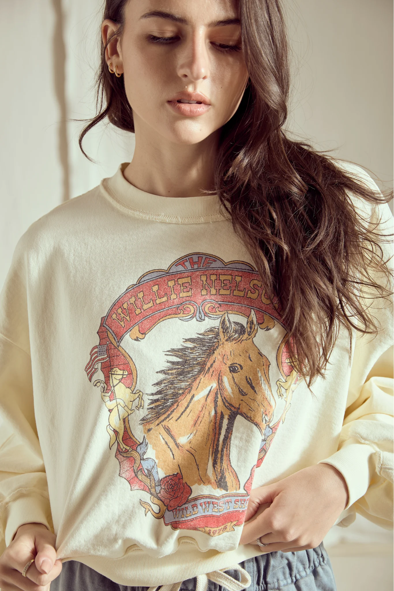 Willie Nelson Wild West Sweatshirt - Image 3