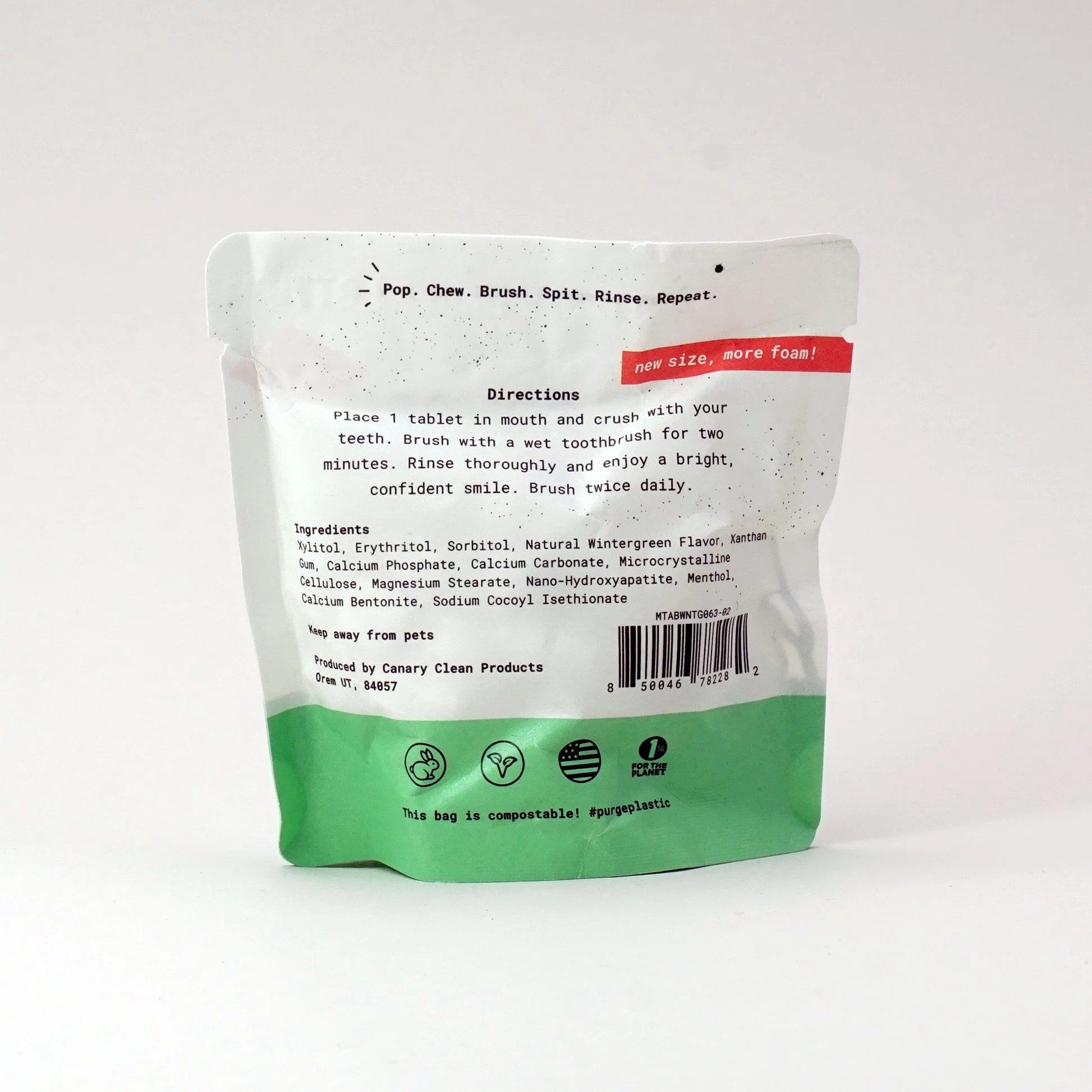 Wintergreen Toothpaste Tablets - Image 4