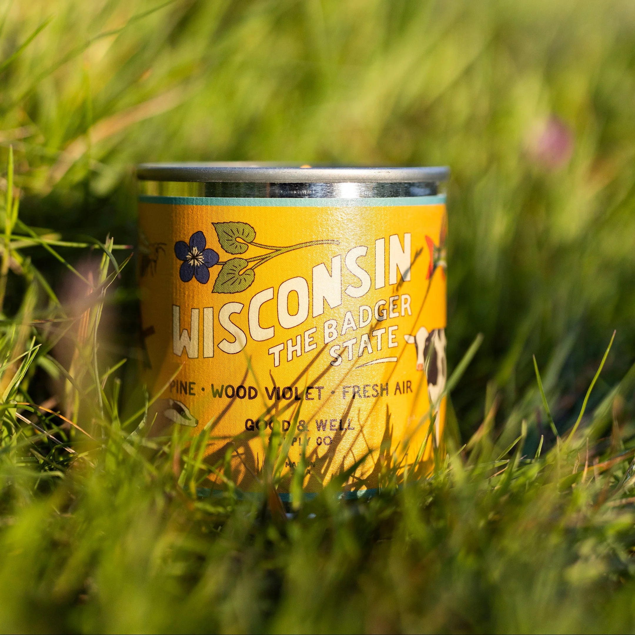 Wisconsin State Candle - Image 3