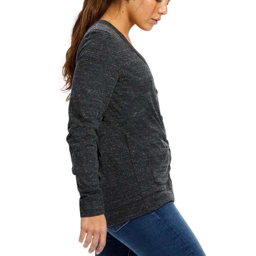 In Cats We Trust V-Neck Cardigan - Image 6