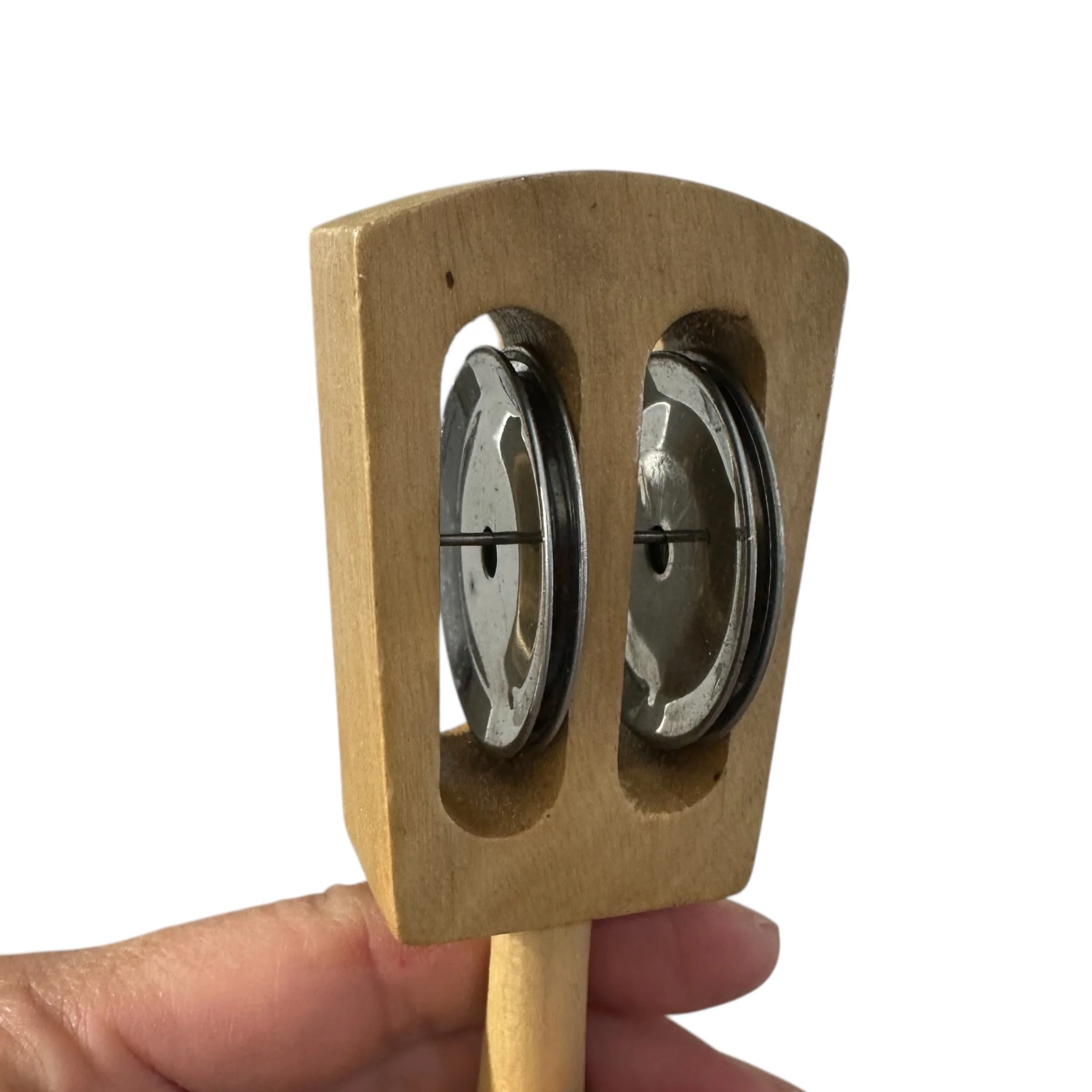 Wooden Rattle Instrument – Montessori Rhythm Toy for Music Learning - Image 3
