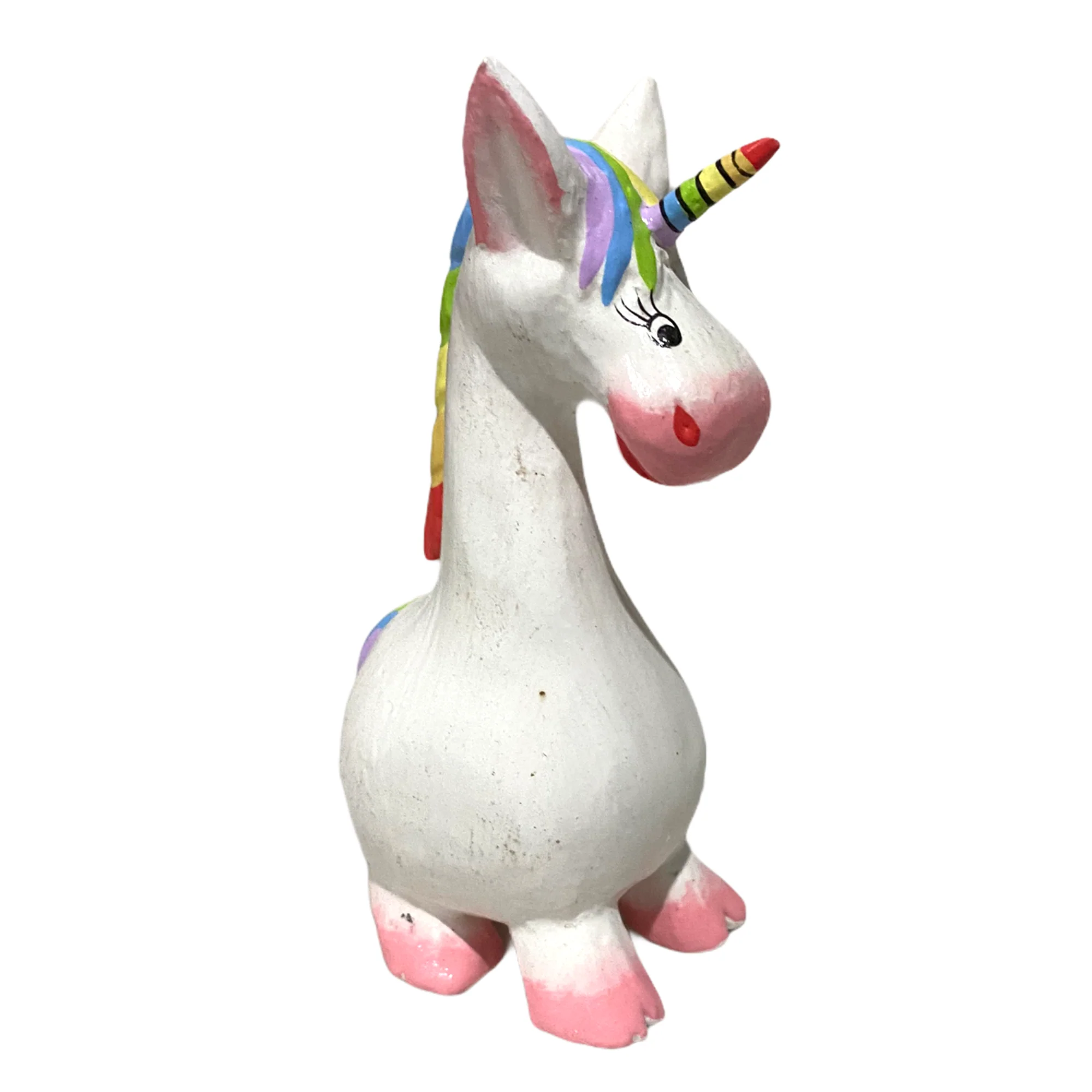 Wooden Unicorn Decoration Figurine - Image 2