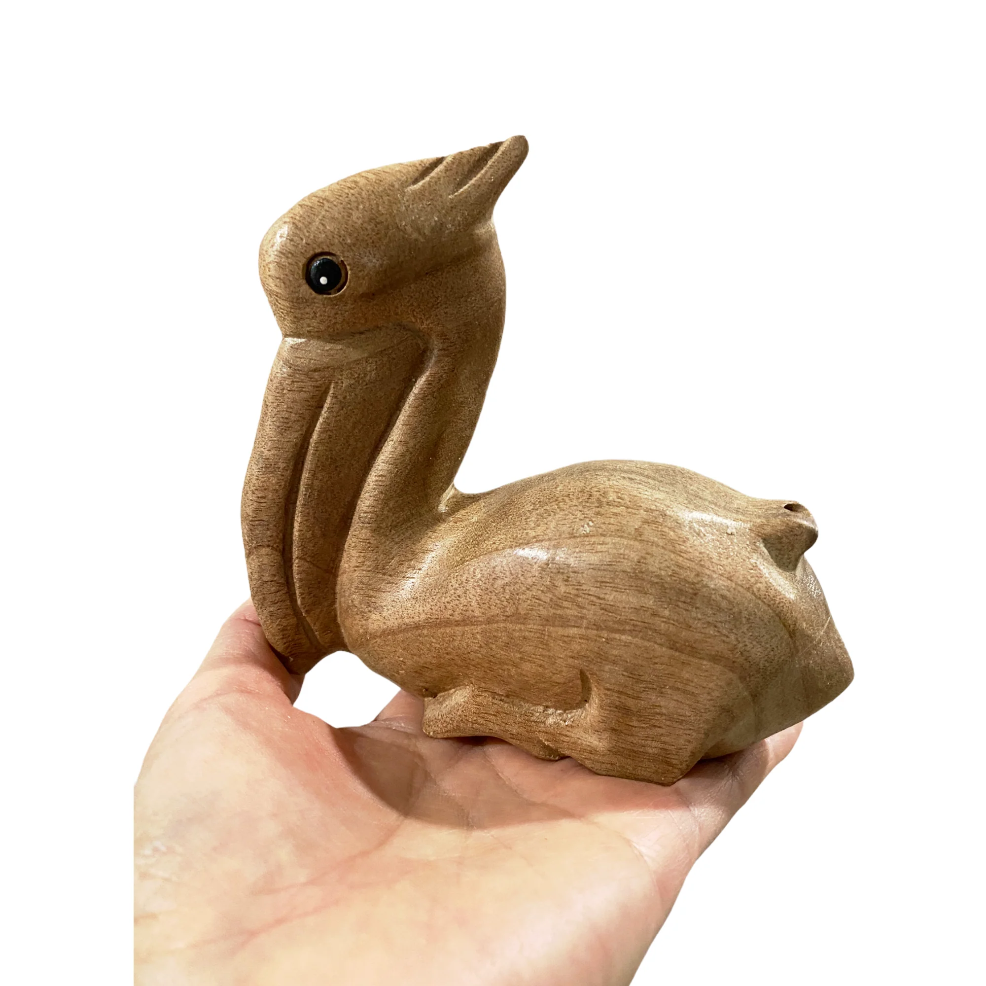Wooden Whistle Musical Pelican Percussion Instrument - Image 3