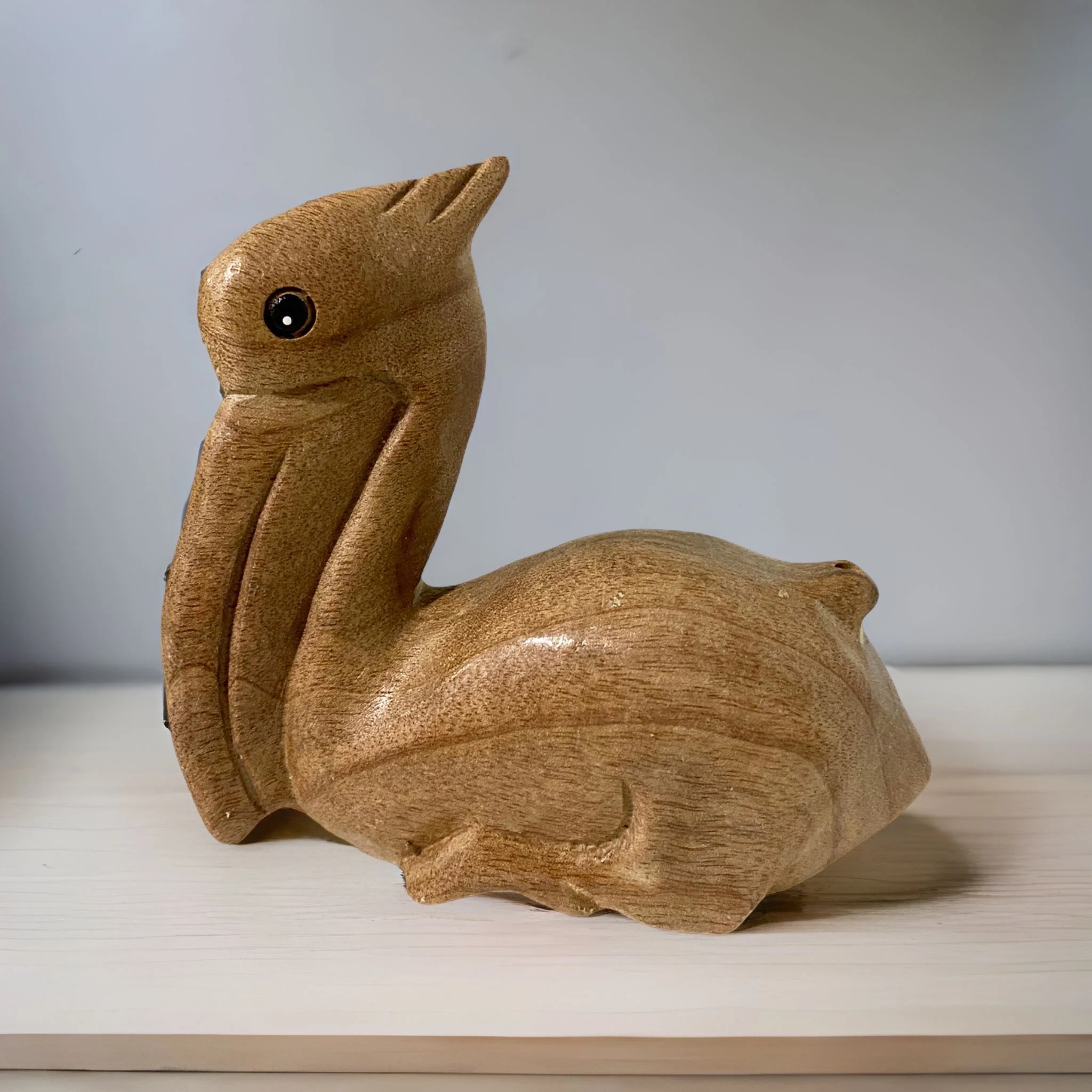Wooden Whistle Musical Pelican Percussion Instrument - Image 4
