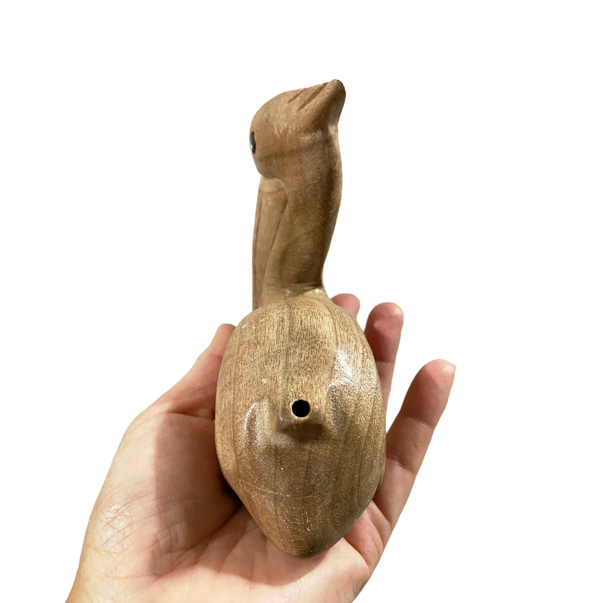 Wooden Whistle Musical Pelican Percussion Instrument - Image 6