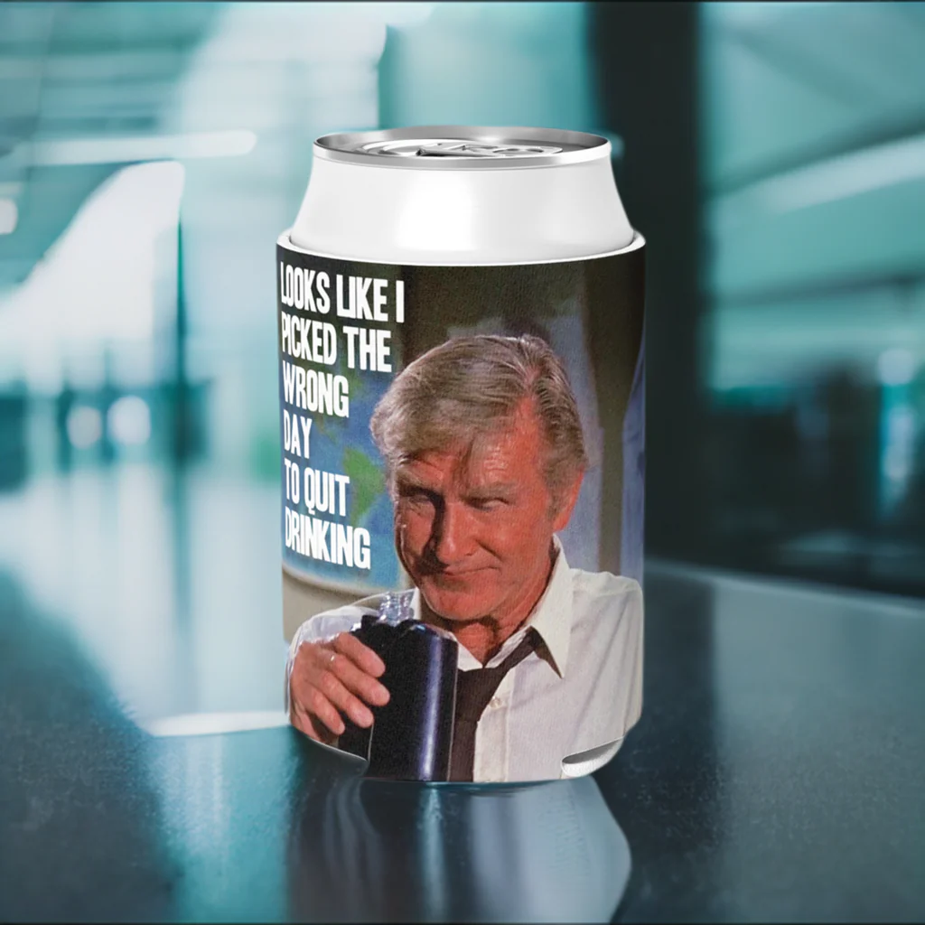 Wrong Day to Quit Drinking Can Cooler - Image 2