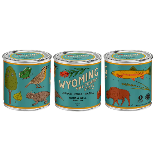 Wyoming State Candle - Image 2