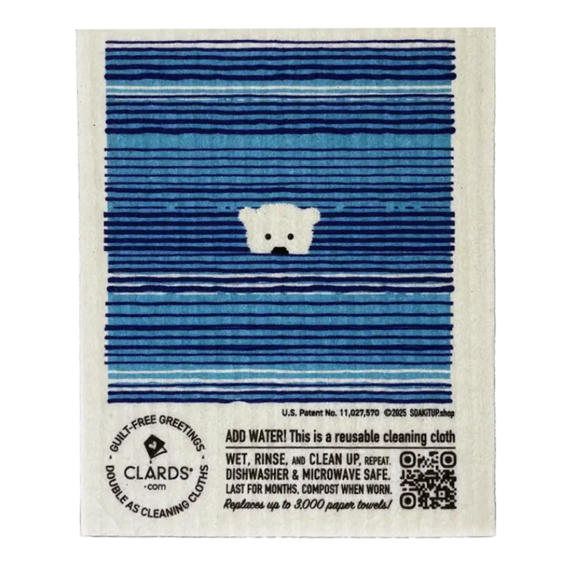You Are Never Too Small to Make a Difference – Greeting Turns Into a Swedish Sponge Cloth | Soak iT Up Clard® - Image 3