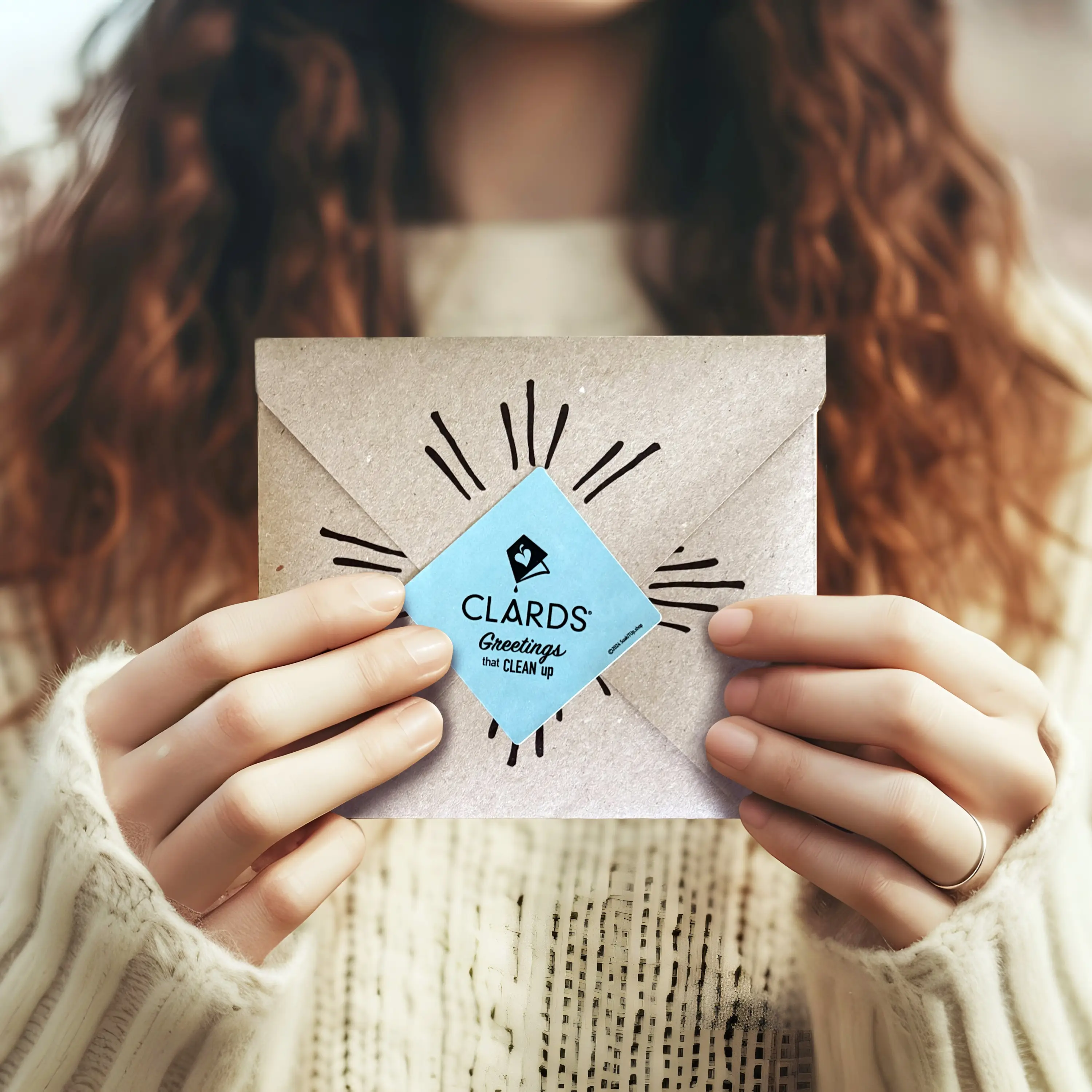 You Clean Up Nice –Greeting Card Turns Into a Swedish Sponge Cloth | Soak iT Up Clard® - Image 4