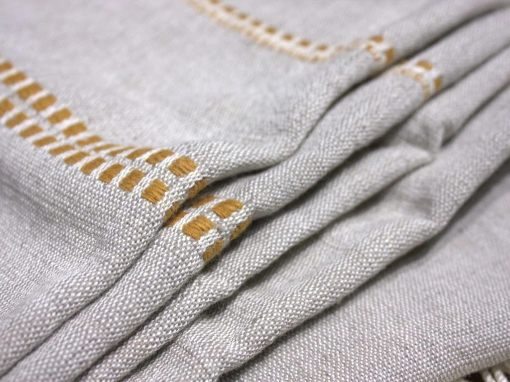 Zenach Handwoven Ethiopian Cotton Throw Blanket - Image 3
