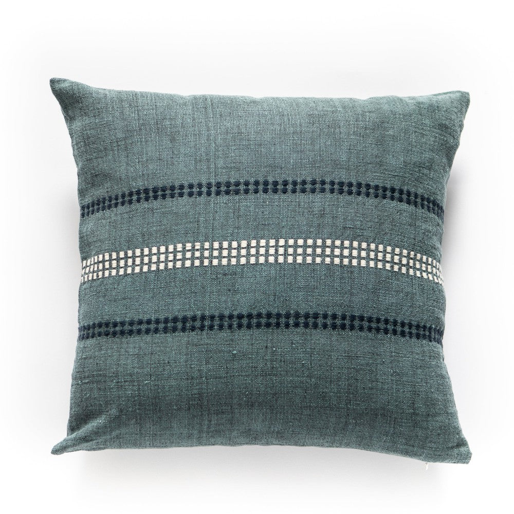 Zenach Handwoven Ethiopian Cotton Throw Pillow Cover - Image 10