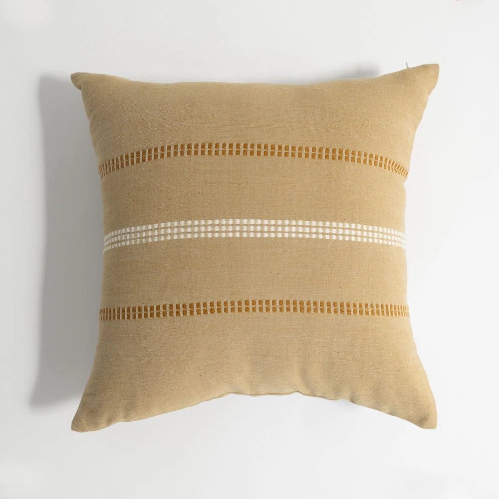 Zenach Handwoven Ethiopian Cotton Throw Pillow Cover - Image 8
