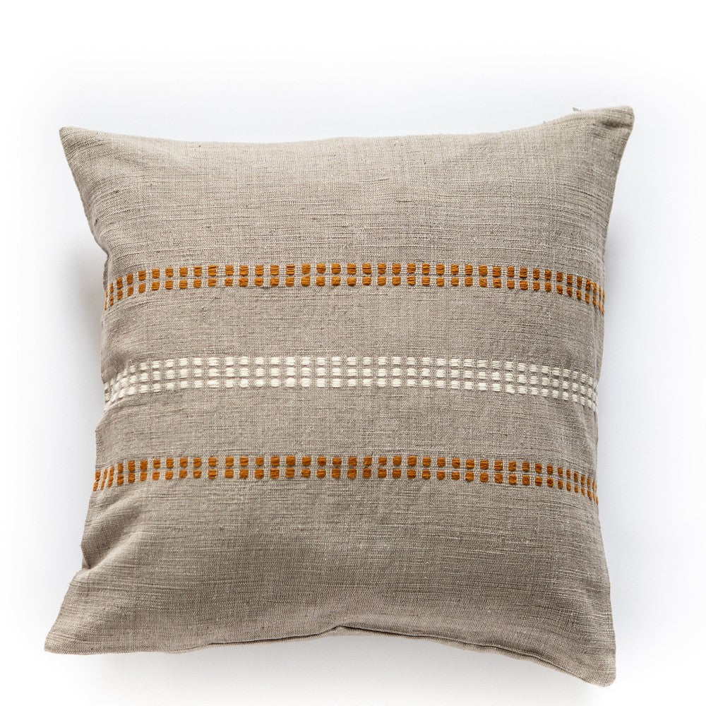 Zenach Handwoven Ethiopian Cotton Throw Pillow Cover - Image 9