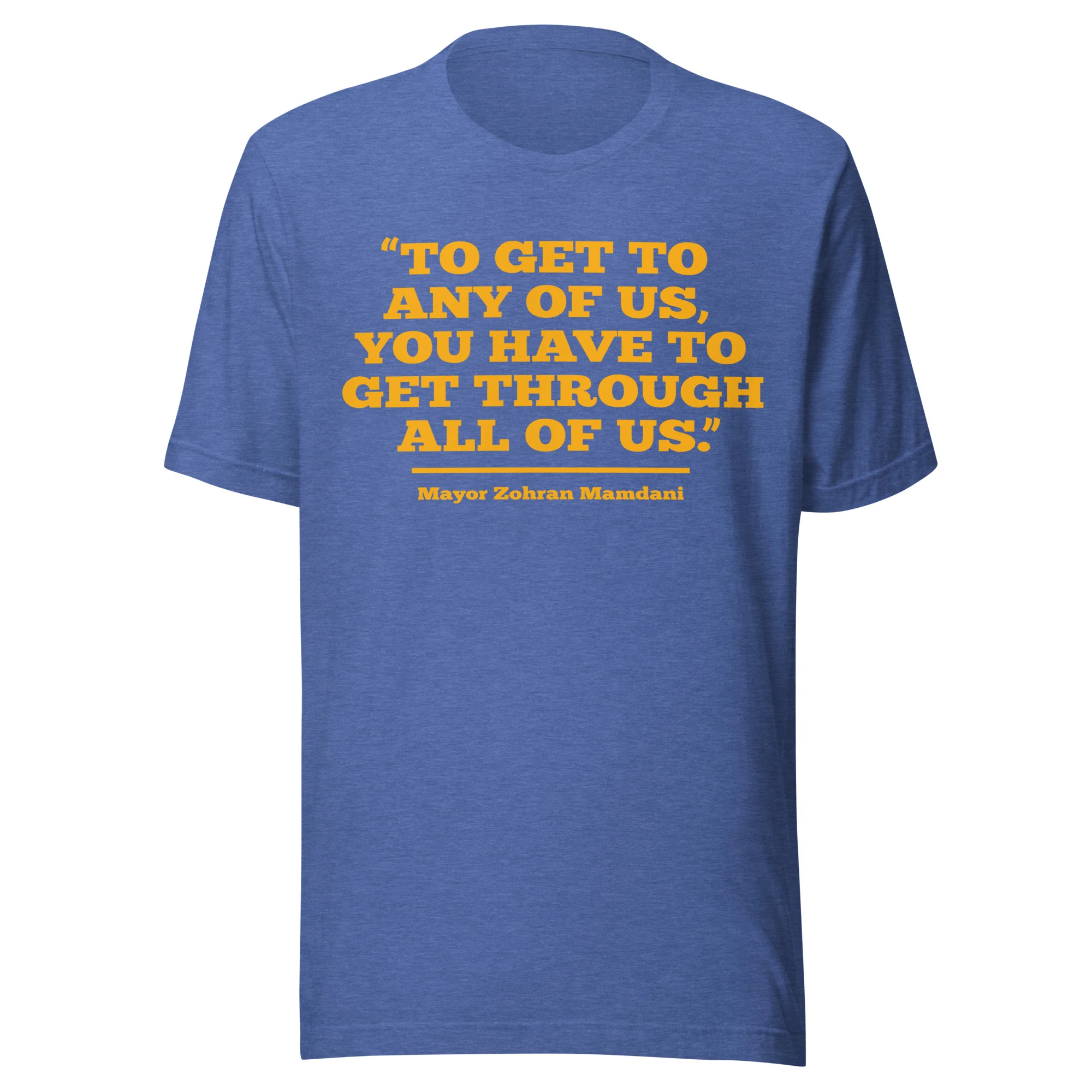 Zohran Mamdani Quote T-Shirt - Image 4
