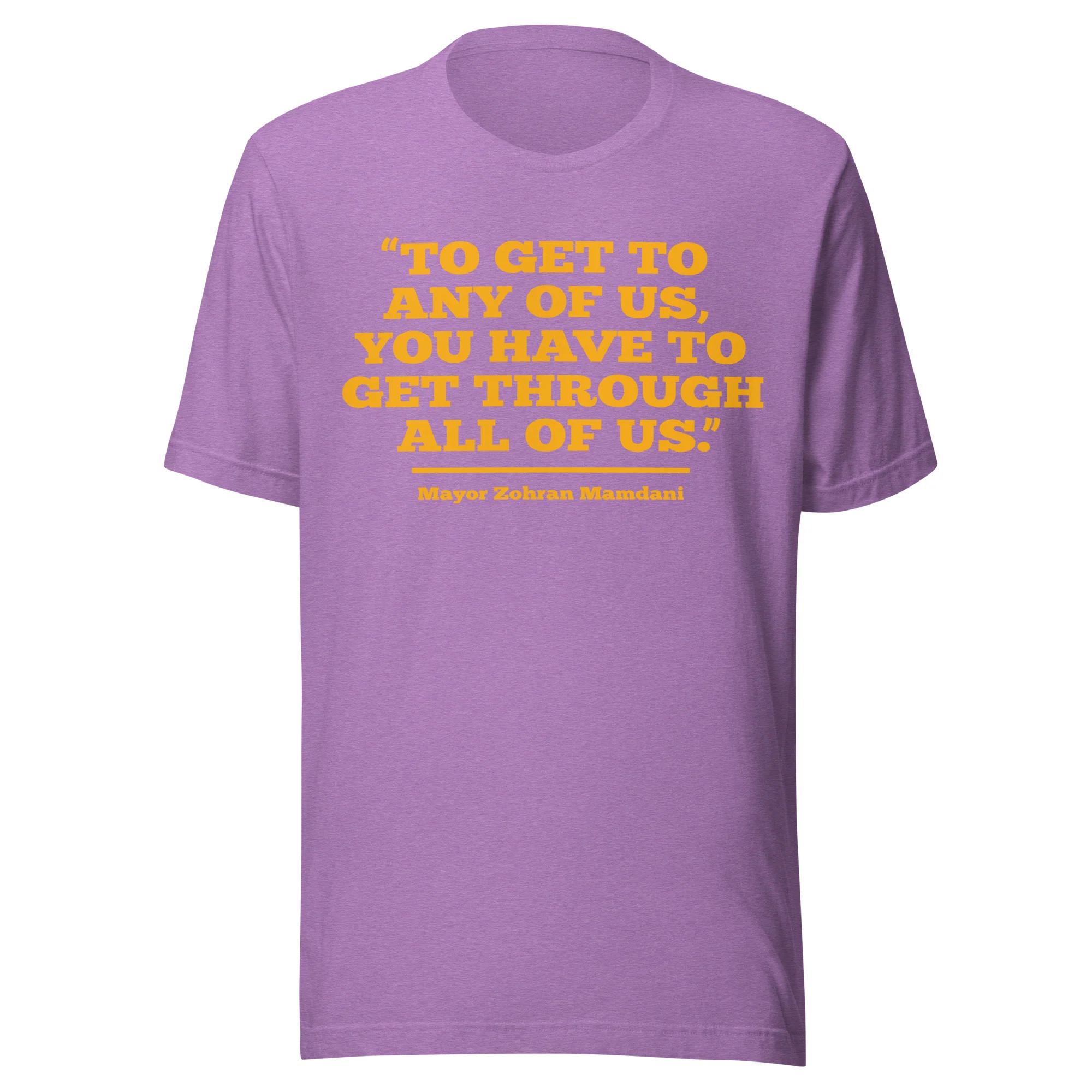 Zohran Mamdani Quote T-Shirt - Image 5